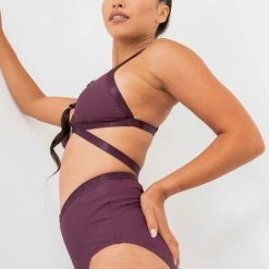 Lunalae Jemma Top - Recycled Mulberry