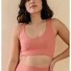 Mademoiselle Spin Louise Top - Terracotta Pink All Pole Wear