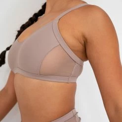 Lunalae Gigi Top - Recycled Mocha All Pole Wear