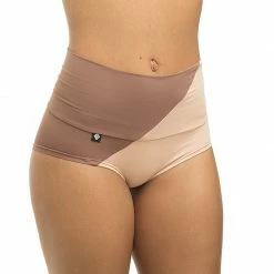 All Pole Wear Poledancerka Movement High-Low Shorts - Powder 00/Nude 02