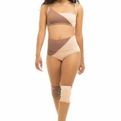 All Pole Wear Poledancerka Movement Top - Powder 00/Nude 02