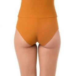 All Pole Wear Dragonfly Betty High-Waisted Shorts - Mustard