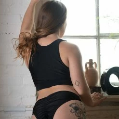 All Pole Wear Chantay Polewear Pretzel 2-way Top - Noir