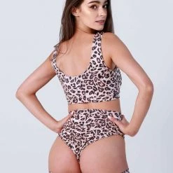 All Pole Wear REV ACTIV Bomb Garter Shorts - Panther