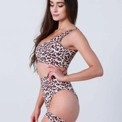 All Pole Wear REV ACTIV Bomb Garter Shorts - Panther