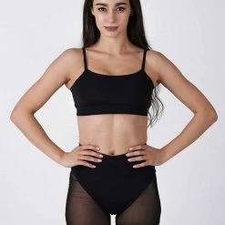 All Pole Wear REV ACTIV Pleasure Shorts - Black Mesh