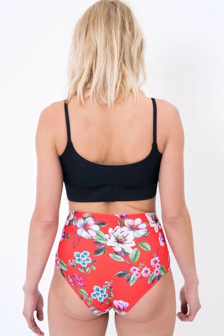 Pole Addict High Waisted Shorts - Just Blossom All Pole Wear
