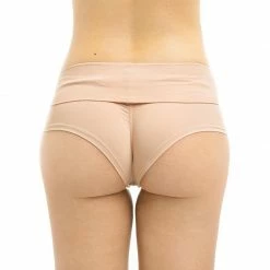Poledancerka High-Low Brazil Shorts - Powder 00