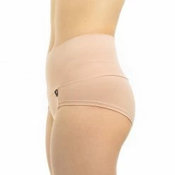 Poledancerka High-Low Brazil Shorts - Powder 00