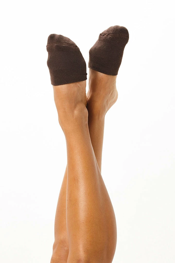 Rolling Contemporary Dance Socks - Chocolate Accessories