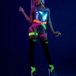 Rolling Ankle Cuff - Neon Yellow