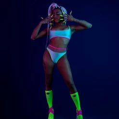 Accessories Rolling Ankle Cuff - Neon Pink