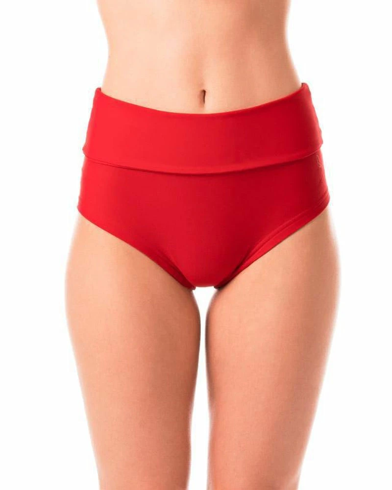 All Pole Wear Dragonfly Betty High-Waisted Shorts - Red