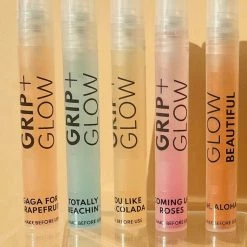 Accessories Grip + Glow Body Grip & Skincare Sample Packs (5 X10ml)