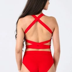 REV ACTIV Second Skin Top - Red All Pole Wear