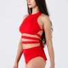 REV ACTIV Second Skin Top - Red All Pole Wear