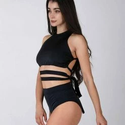 REV ACTIV Second Skin Top - Black All Pole Wear