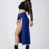 REV ACTIV Sensual Flow Pants (with Leg Slit) - Cobalt