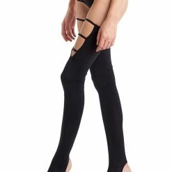 Accessories Hamade Activewear Thigh High Strappy Legwarmers