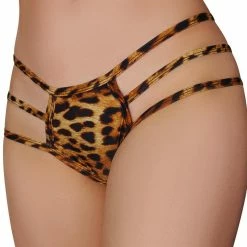 Cleo The Hurricane Skanky Pants - Leopard All Pole Wear