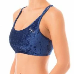 Dragonfly Nicole Top - Velvet Blue All Pole Wear