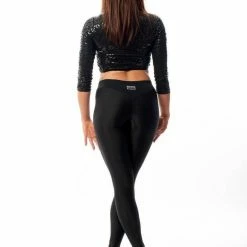 Paradise Chick V-String Leggings - Black