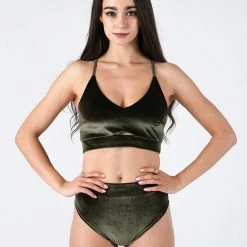 All Pole Wear REV ACTIV Gap Top - Olive Velvet