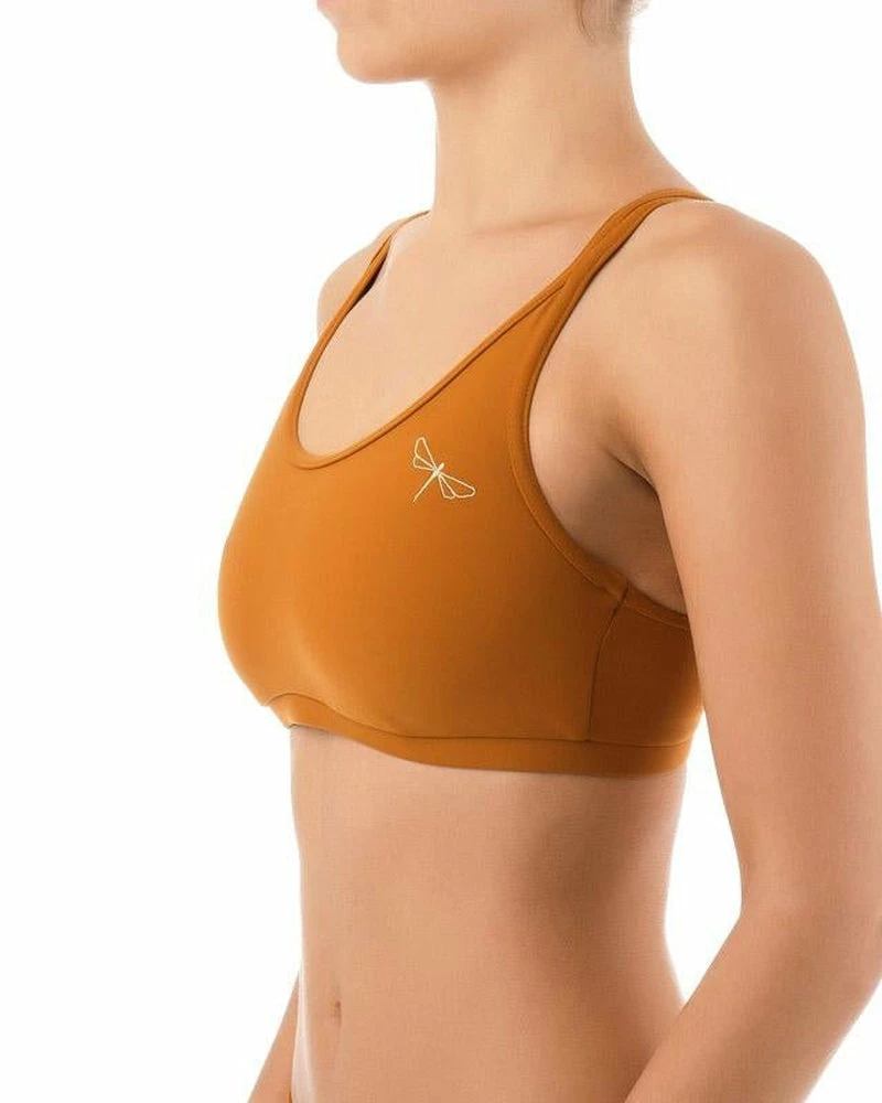 All Pole Wear Dragonfly Nicole Top - Mustard