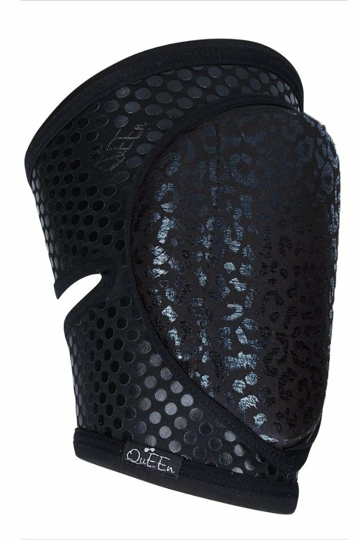 Queen Accessories Queen Grippy Kneepads - Wild Black