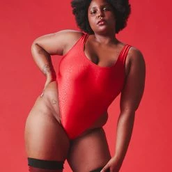 Rolling Wild Bodysuit - Red All Pole Wear