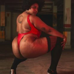 Rolling Wild Bodysuit - Red All Pole Wear