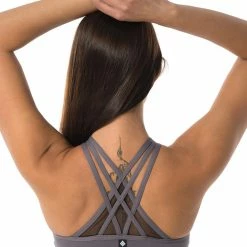 Poledancerka X-Front Top - Grey