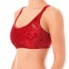 All Pole Wear Dragonfly Nicole Top - Velvet Red